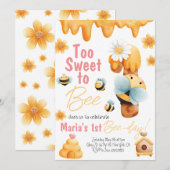 Te zoet om één dag uitnodiging te zijn (Voorkant / Achterkant)