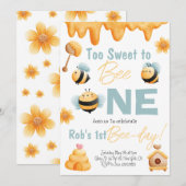 Te zoet om één uitnodiging voor een dag te zijn (Voorkant / Achterkant)