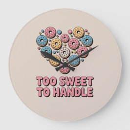 Te zoet om te hanteren | Donut Kinder Grote Klok