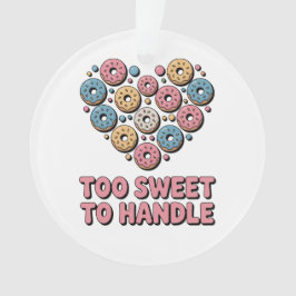 Te zoet om te hanteren | Donut Kinder Ornament