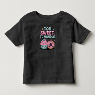 Te zoet om te hanteren | donut kinder shirts