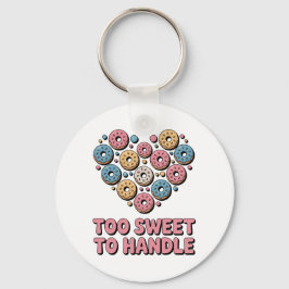 Te zoet om te hanteren | Donut Kinder Sleutelhanger