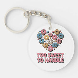 Te zoet om te hanteren | Donut Kinder Sleutelhanger