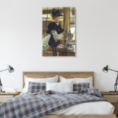 Tea | 1872 (houtolie) canvas afdruk (Insitu (Slaapkamer))