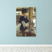 Tea | 1872 (houtolie) canvas afdruk (Insitu (Houten vloer))