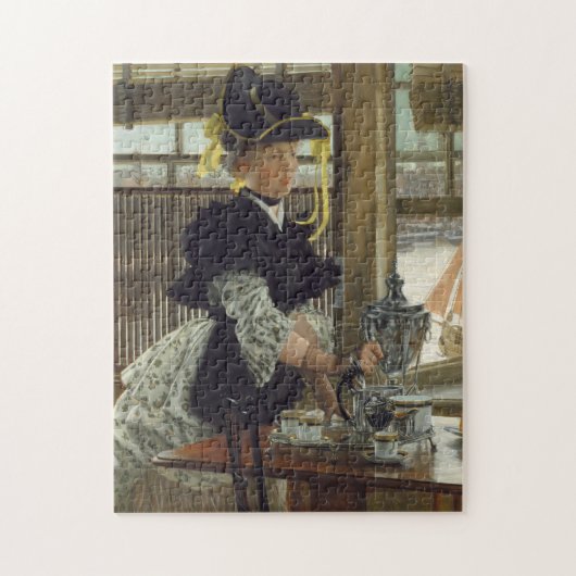 Tea | 1872 (houtolie) legpuzzel (Verticaal)