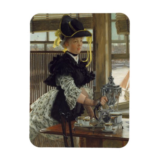 Tea | 1872 (houtolie) magneet (Verticaal)