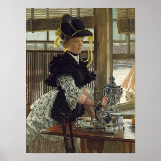 Tea | 1872 (houtolie) poster (Voorkant)