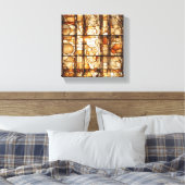 Tea Abstracte kunst Canvas Afdruk (Insitu (Slaapkamer))