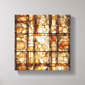 Tea Abstracte kunst Canvas Afdruk (Voorkant)