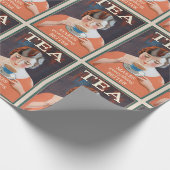Tea Advertisement - maakt het beter Cadeaupapier (Hoek)