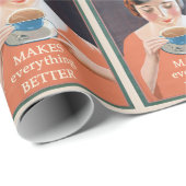 Tea Advertisement - maakt het beter Cadeaupapier (Rol Hoek)