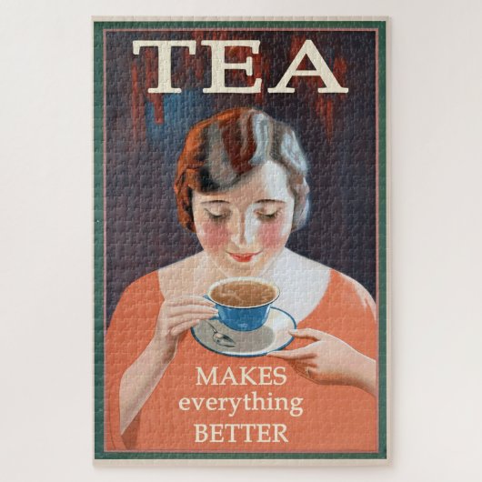  Tea Advertisement - maakt het beter Legpuzzel (Verticaal)