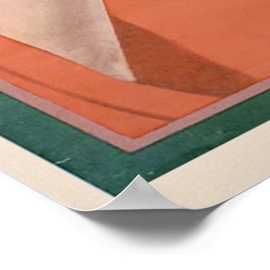 Tea Advertisement - maakt het beter Poster (Hoek)