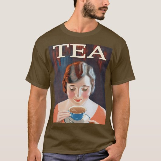 Tea Advertisement - maakt het beter T-shirt (Voorkant)