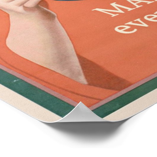 Tea  Advertisement Poster (Hoek)