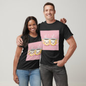 Tea and Besties Schattige ontwerp T-shirt (Unisex)
