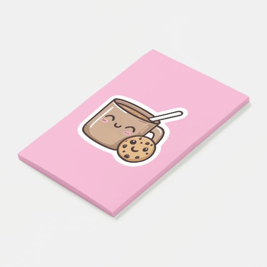 Tea and Cookie  Post-it® Notes (Schuin)