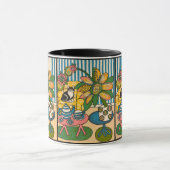 "Tea and Tuxie" 11 oz drinkbeker Mok (Midden)