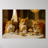 Tea at the Palace - Wall Art Print (Voorkant)