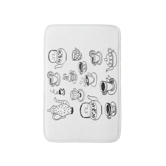 Tea Badmat (Voorkant Verticaal)