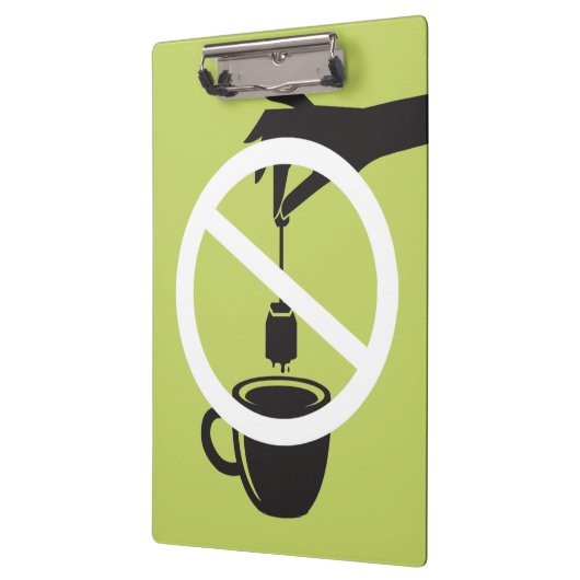 Tea Bag Klembord (Links)