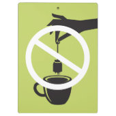 Tea Bag Klembord (Achterkant)