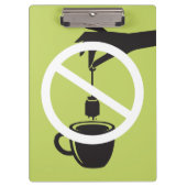 Tea Bag Klembord (Voorkant)