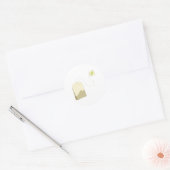 Tea Bag Ronde Sticker (Envelop)