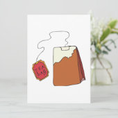 Tea Bagged Kaart (Staand voorkant)