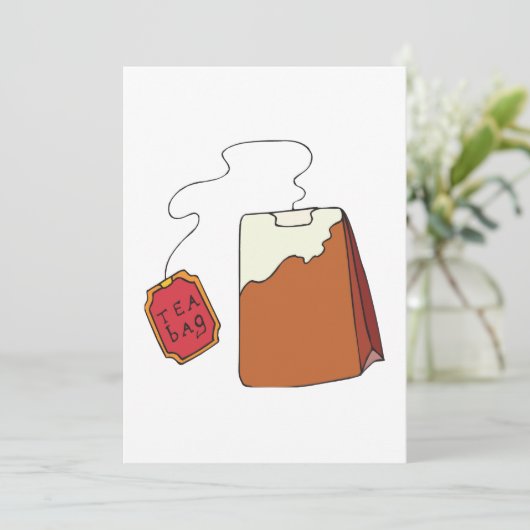 Tea Bagged Kaart (Staand voorkant)