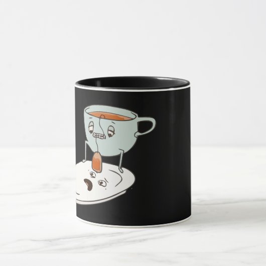 Tea Bagger Cup en Bord Kitchen Humor Mok (Midden)