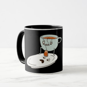 Tea Bagger Cup en Bord Kitchen Humor Mok