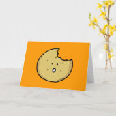 Tea biscuit kaart (Gele Bloem)