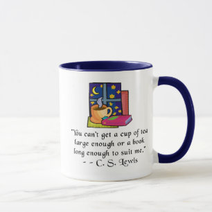 Tea & Boeken met de Mok van de Ringer van het Cita