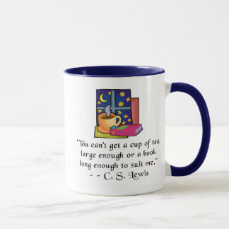 Tea & Boeken met de Mok van de Ringer van het Cita