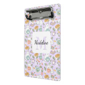 Tea & Bookish Cats Personalized Mini Clipboard Mini Klembord (Angled2)