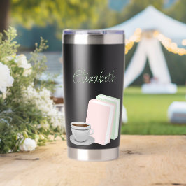 Tea & Books Bridal Shower Geïsoleerde Drinkbeker