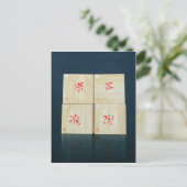 Tea Boxes 1992 Briefkaart (Staand voorkant)
