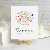 Tea Bridal Favors Poster