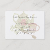  Tea Business Visitekaartje (Achterkant)