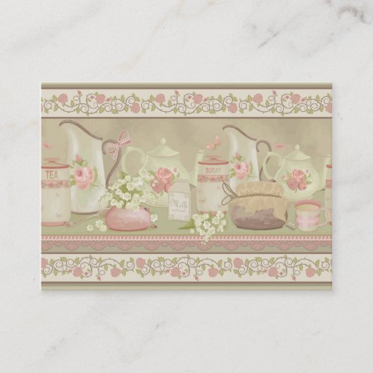  Tea Business Visitekaartje (Voorkant)