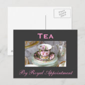 Tea 'By Royal Appoinment' Postcard Briefkaart (Voorkant / Achterkant)