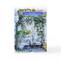 Tea by the Sea - Notecard