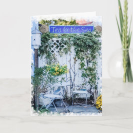 Tea by the Sea - Notecard Kaart
