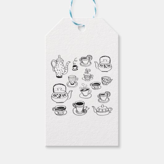 Tea Cadeaulabel (Voorkant)