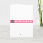 Tea & Cakes Wenskaart Kaart (Achterkant)