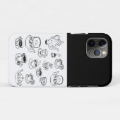 Tea Case-Mate iPhone Case (Achterkant (horizontaal))