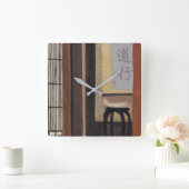 Tea Ceremony Room Tokonoma Vierkante Klok (Huis)