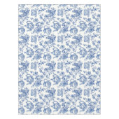 Tea Chinoiserie French Toile du Jouy Pattern Tafelkleed (Voorkant)